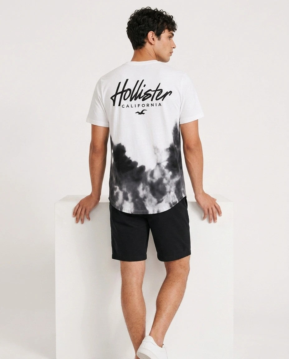 Hollister Graphic cotton Crew T-Shirt