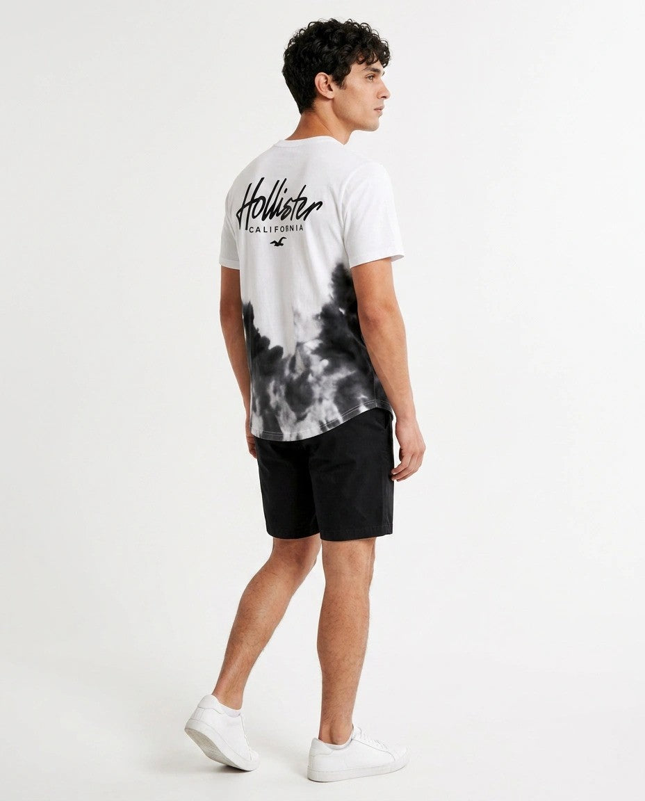 Hollister Graphic cotton Crew T-Shirt