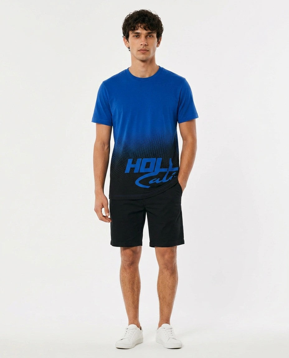Hollister Graphic cotton Crew T-Shirt