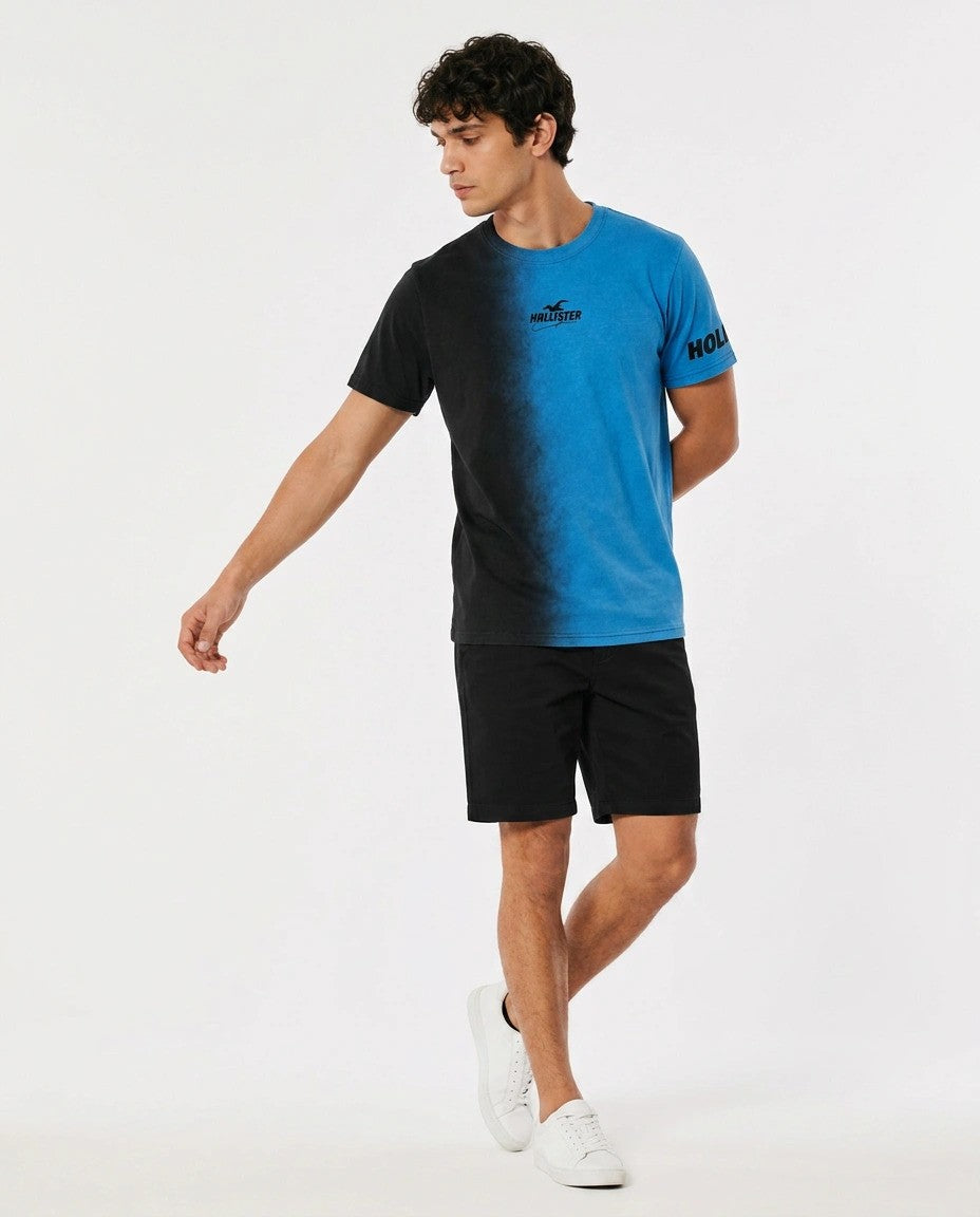 Hollister Graphic cotton Crew T-Shirt