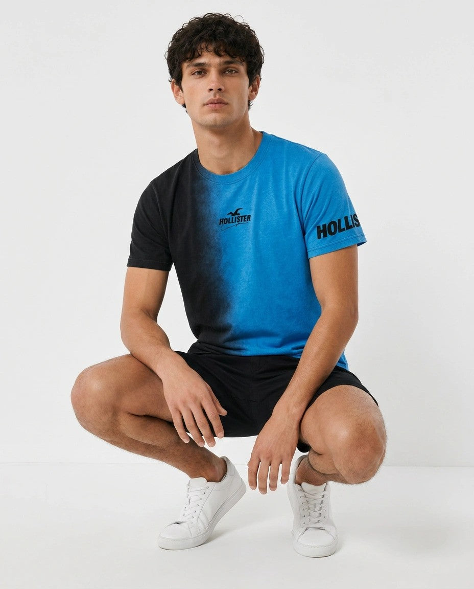 Hollister Graphic cotton Crew T-Shirt