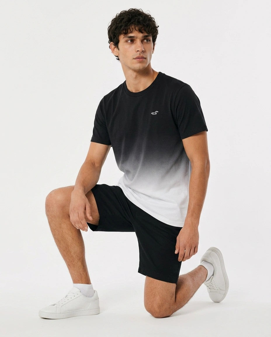 Hollister Graphic cotton Crew T-Shirt