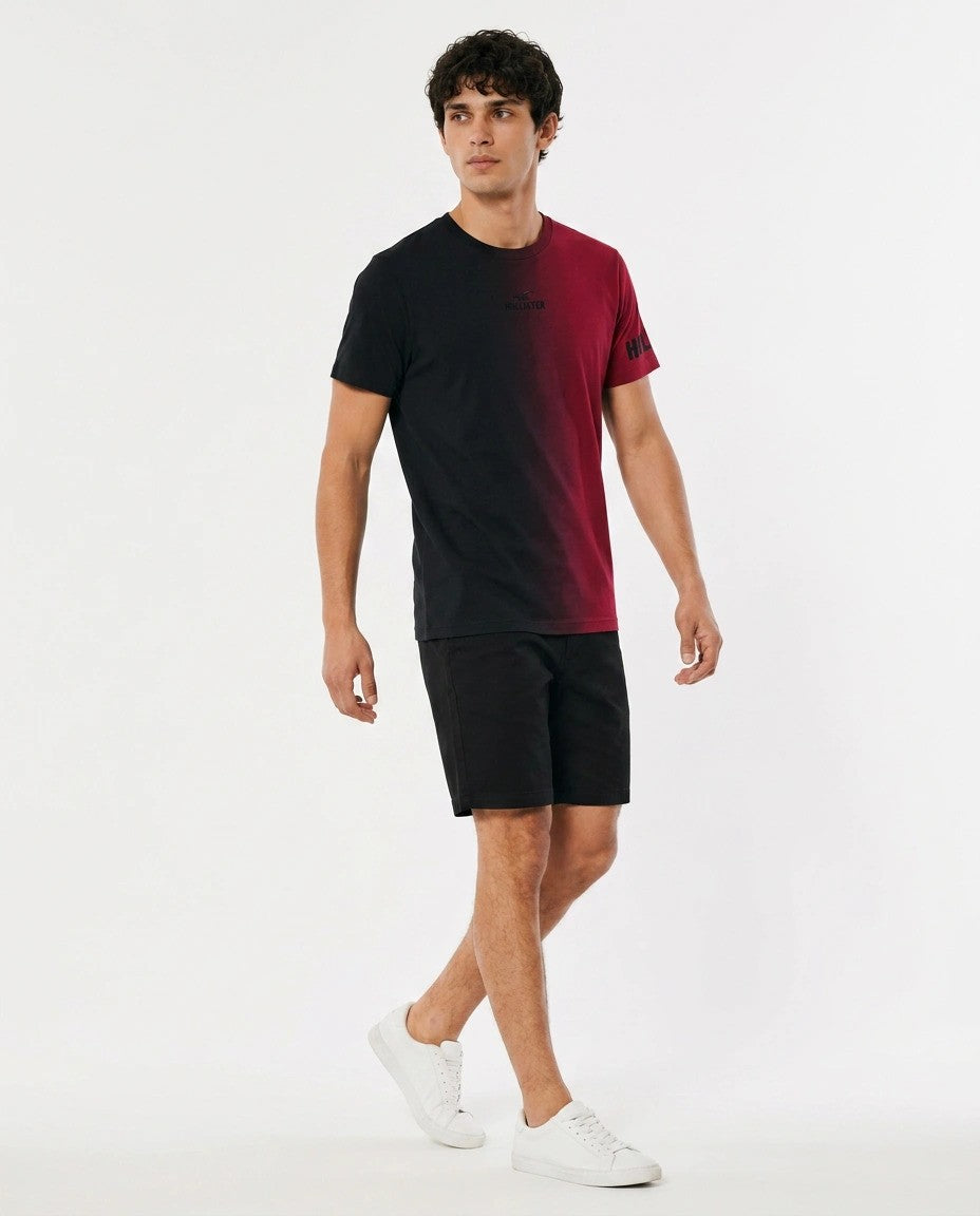 Hollister Graphic cotton Crew T-Shirt