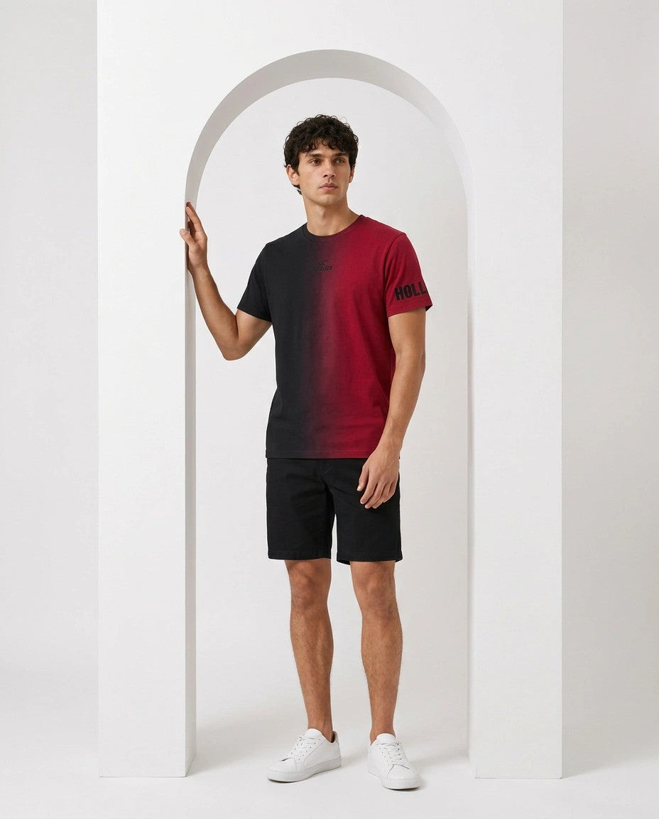 Hollister Graphic cotton Crew T-Shirt