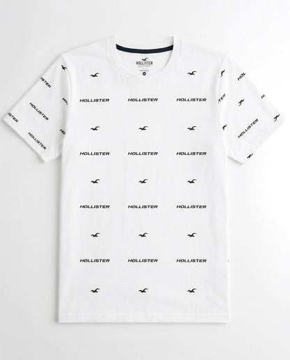Hollister Graphic cotton Crew T-Shirt