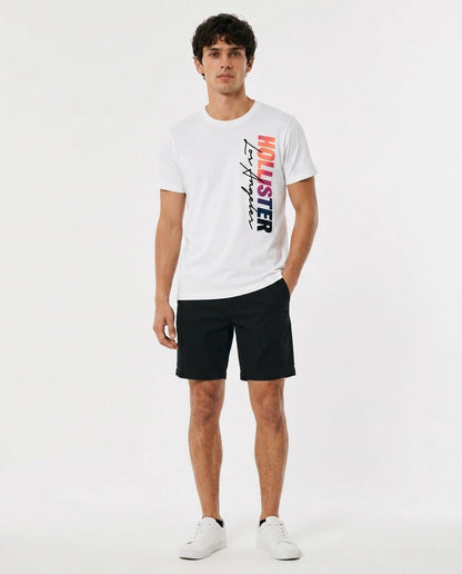 Hollister Graphic cotton Crew T-Shirt