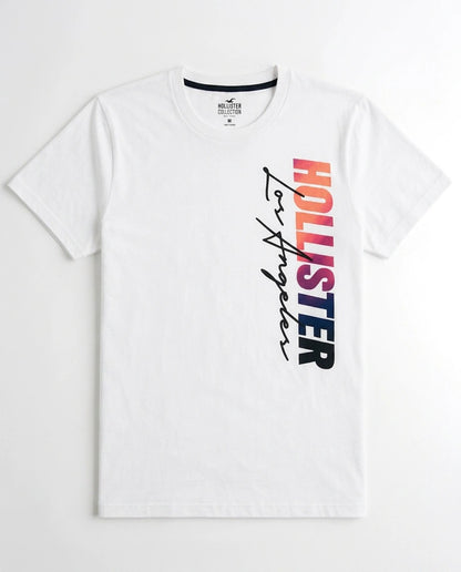 Hollister Graphic cotton Crew T-Shirt
