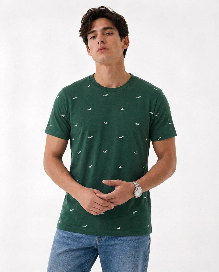 Regular fit Crew Hollister T-Shirt - Pack of 4