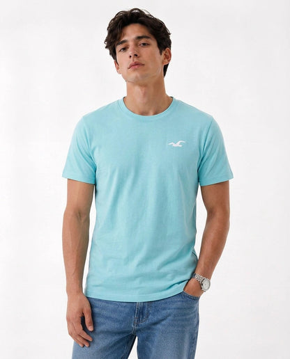 Hollister Icon T-Shirt - Aqua