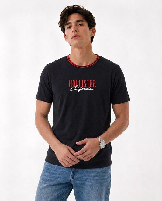 Hollister Graphic cotton Crew T-Shirt