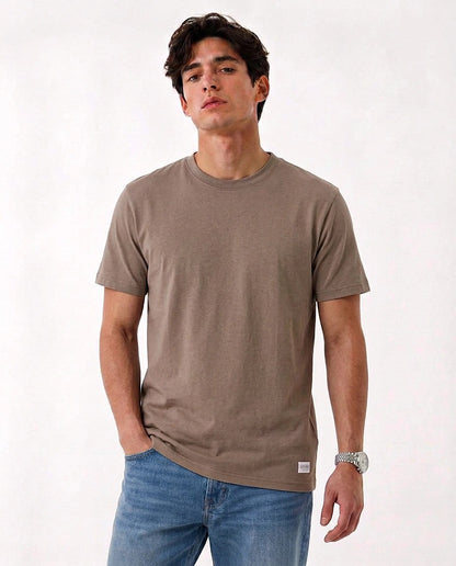 Relaxed Cooling Hollister Badge Crew T-Shirt