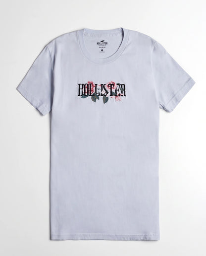 Hollister Graphic cotton Crew T-Shirt