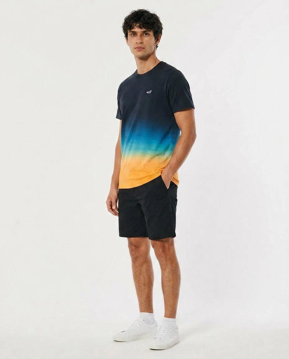 Hollister Graphic cotton Crew T-Shirt