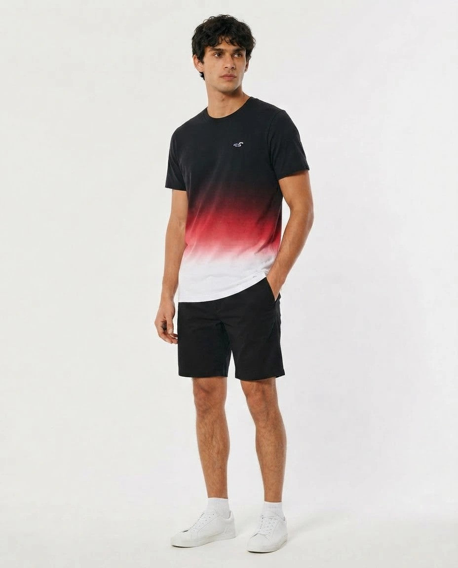 Hollister Graphic cotton Crew T-Shirt