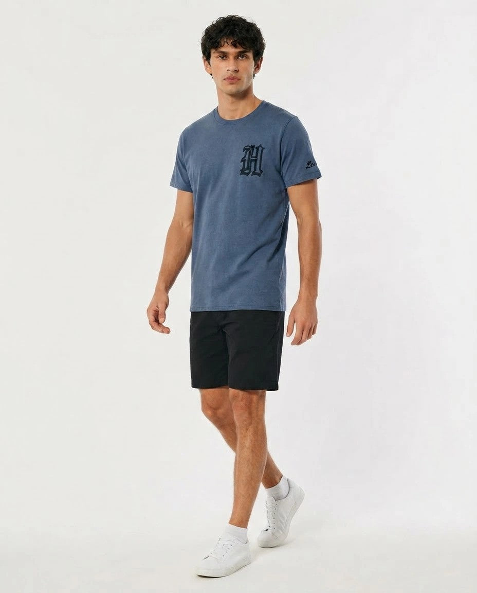 Hollister Graphic cotton Crew T-Shirt