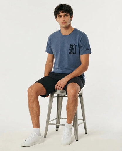 Hollister Graphic cotton Crew T-Shirt