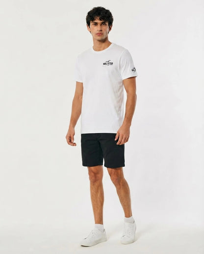 Hollister Graphic cotton Crew T-Shirt
