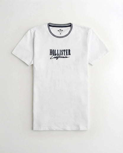 Hollister Graphic cotton Crew T-Shirt