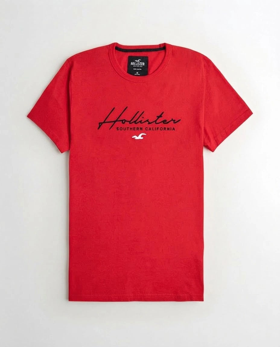 Hollister Graphic cotton Crew T-Shirt