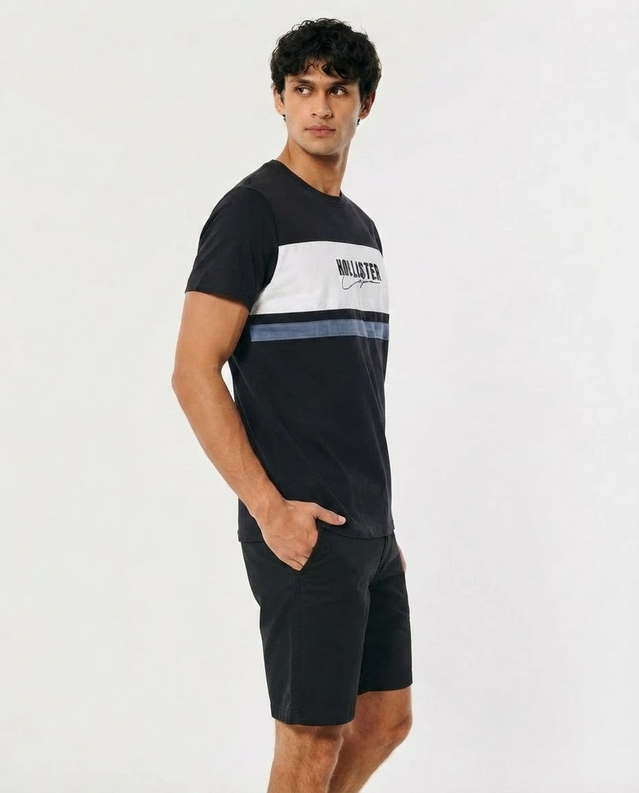 Hollister Graphic cotton Crew T-Shirt