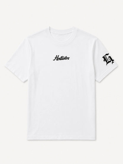 Hollister Graphic cotton Crew T-Shirt