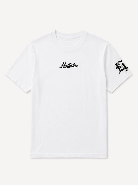 Hollister Graphic cotton Crew T-Shirt