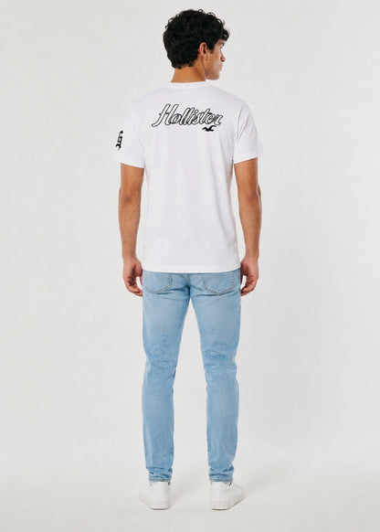 Hollister Graphic cotton Crew T-Shirt