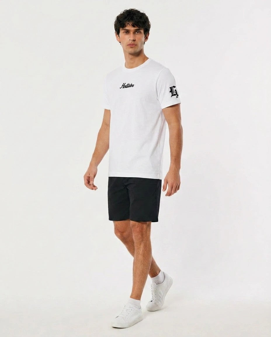 Hollister Graphic cotton Crew T-Shirt