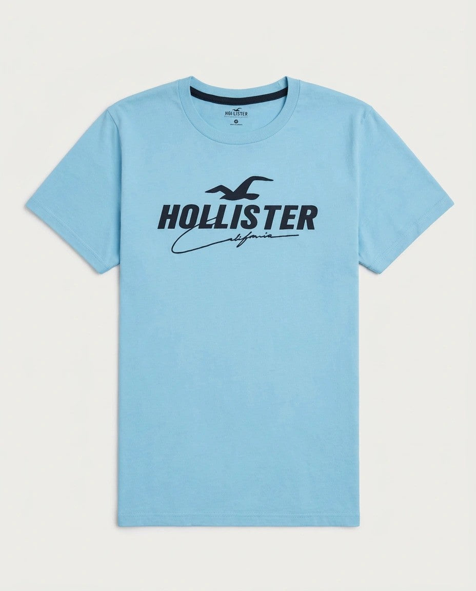 Hollister Graphic cotton Crew T-Shirt