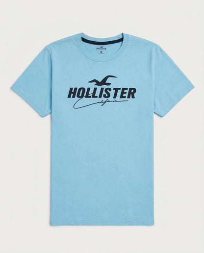 Hollister Graphic cotton Crew T-Shirt