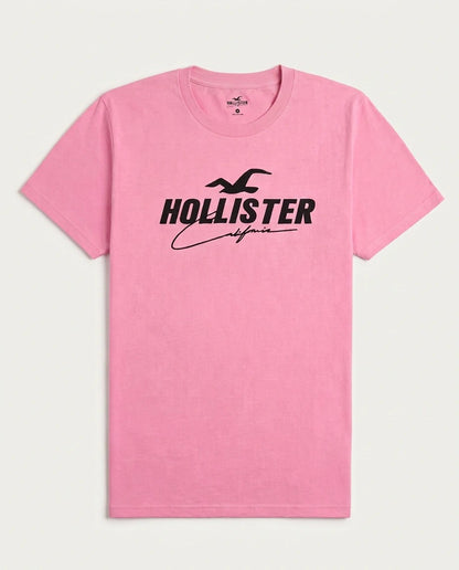 Hollister Graphic cotton Crew T-Shirt