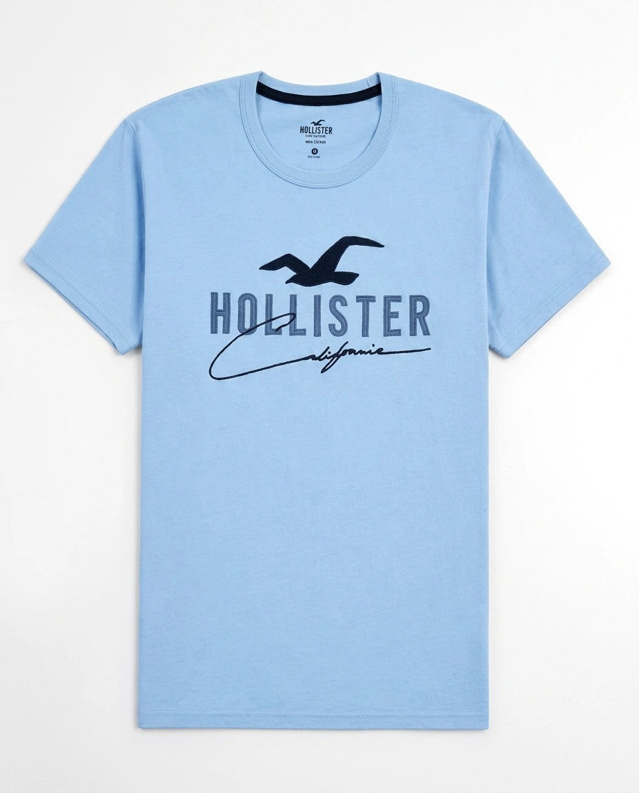 Hollister Graphic cotton Crew T-Shirt
