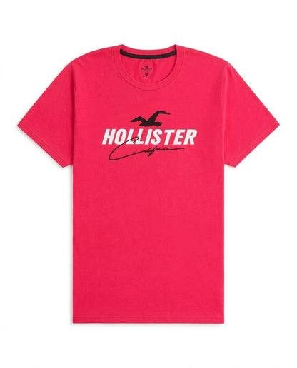 Hollister Graphic cotton Crew T-Shirt