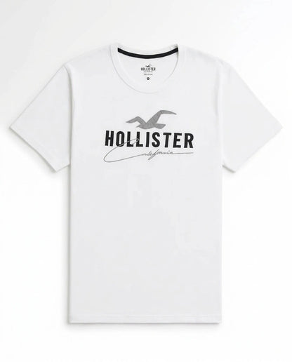 Hollister Graphic cotton Crew T-Shirt