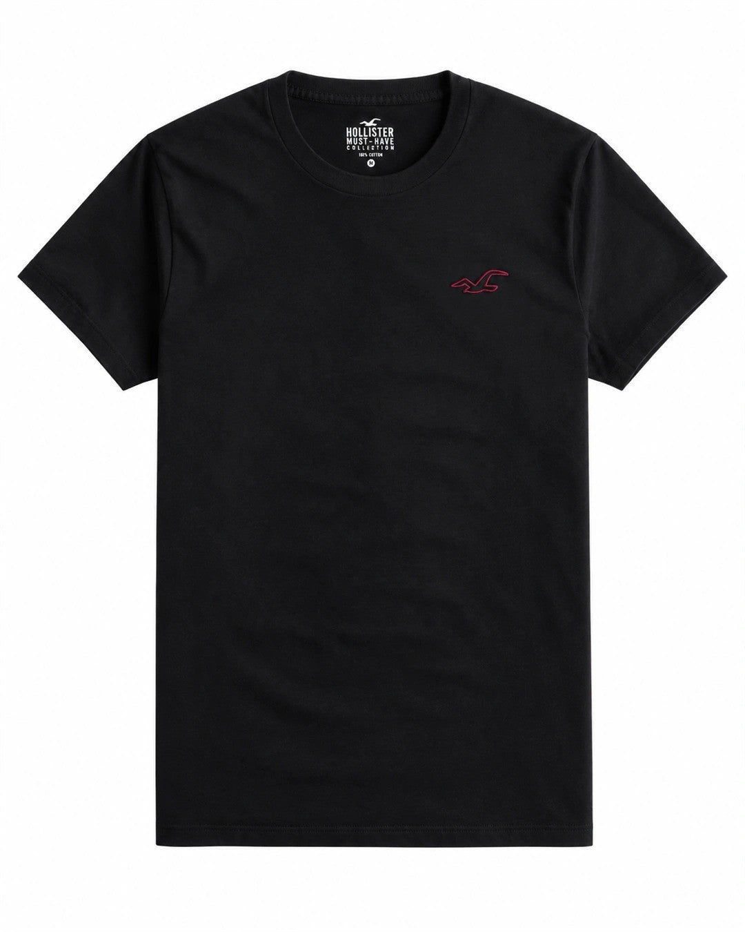 Regular Fit Icon T-Shirt | Original Hollister Cotton Tee – LookStan