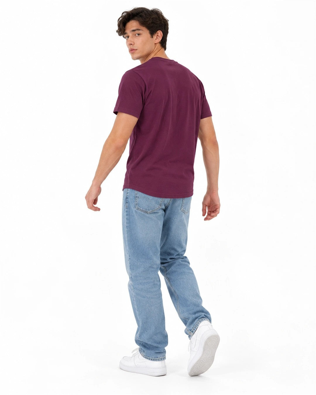 Longline Curved T-Shirt