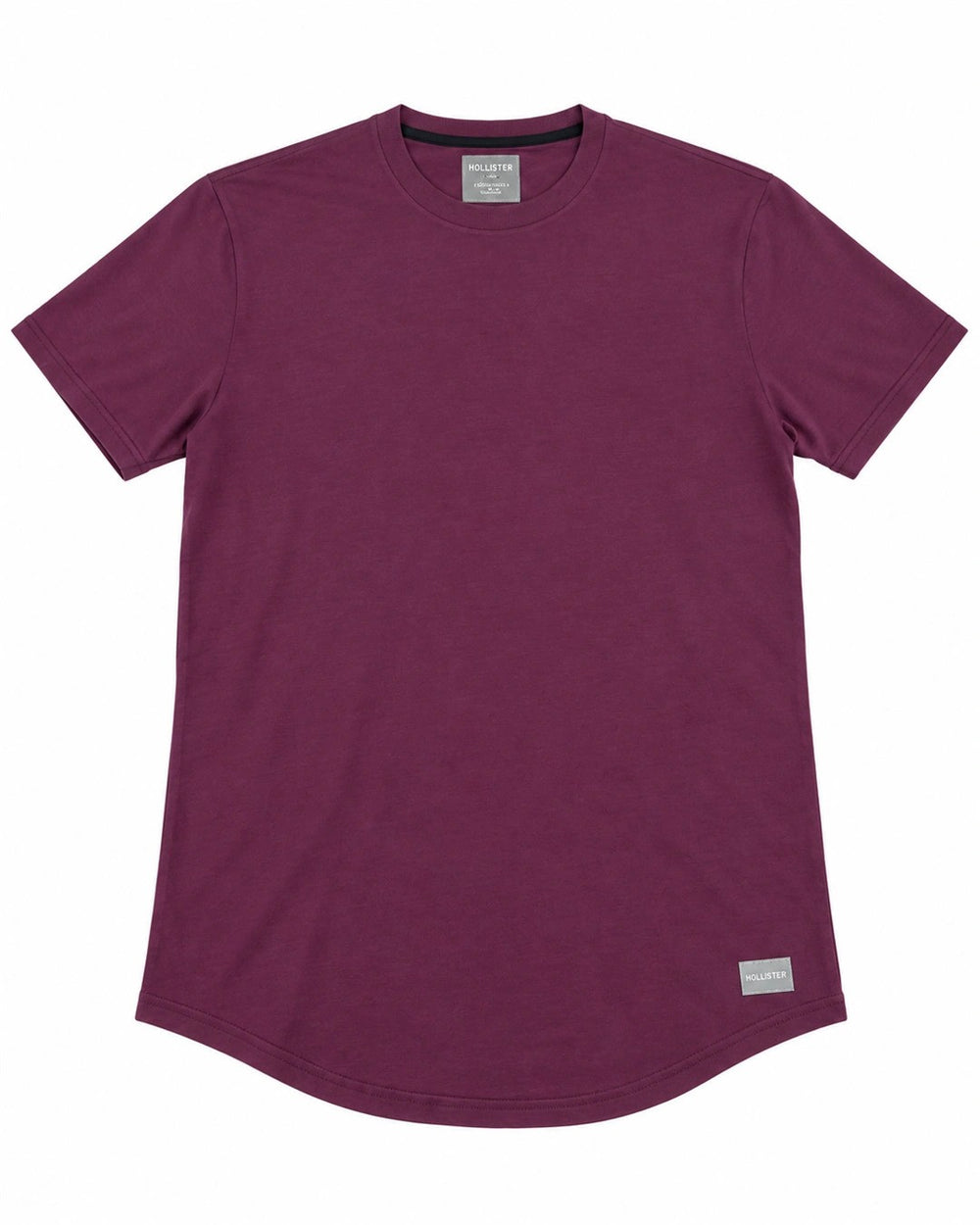 Longline Curved T-Shirt