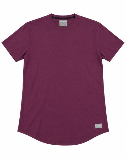 Longline Curved T-Shirt
