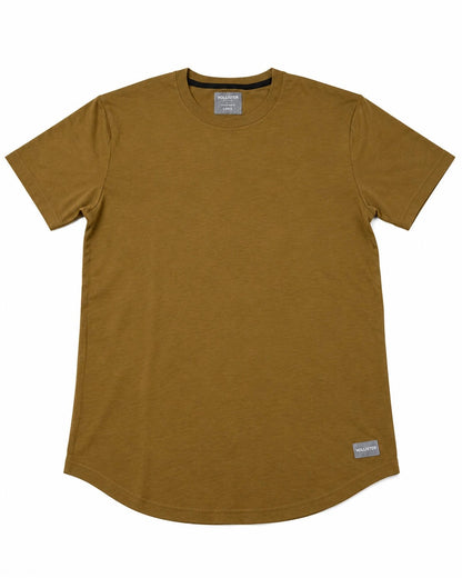 Longline Curved T-Shirt