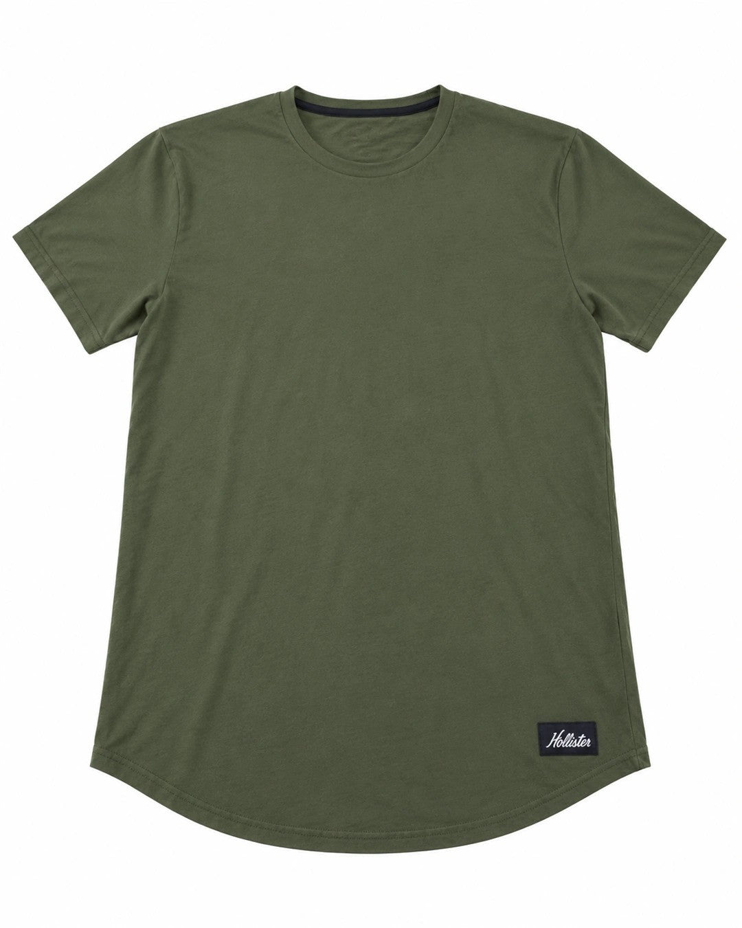 Longline Curved T-Shirt