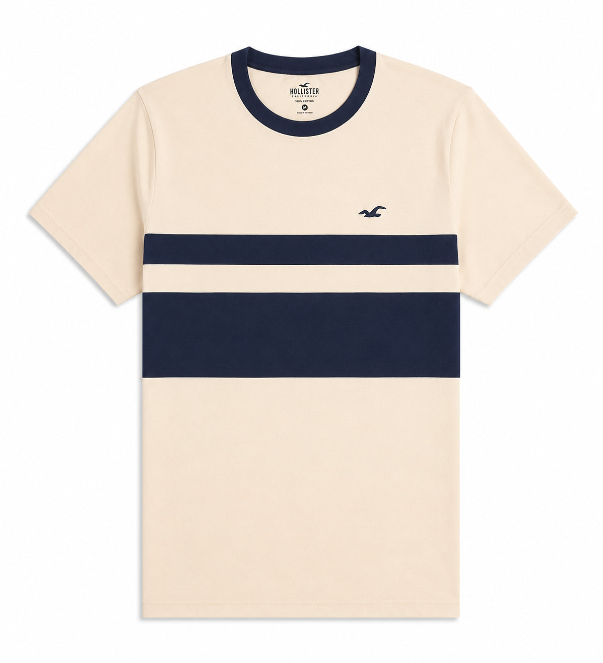 Hollister Graphic cotton Crew T-Shirt