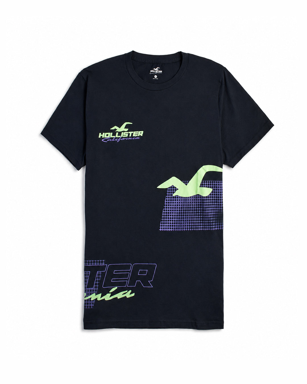 Hollister Graphic cotton Crew T-Shirt