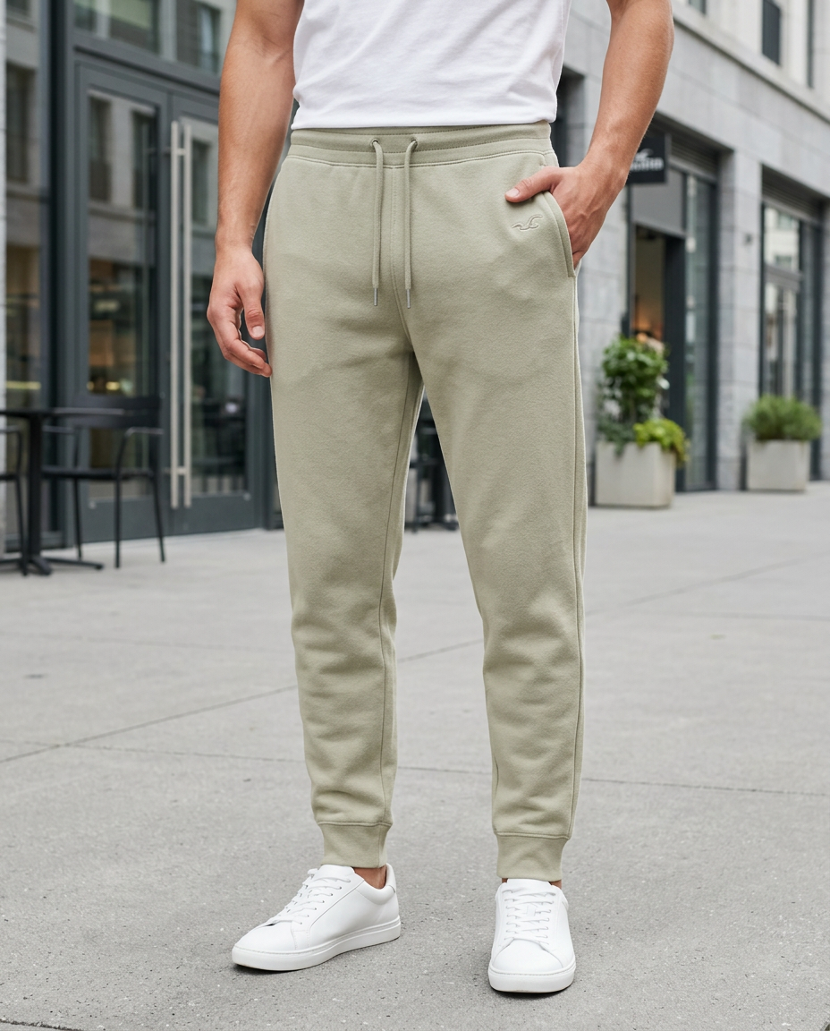 Hollister stacked skinny Sweatpants