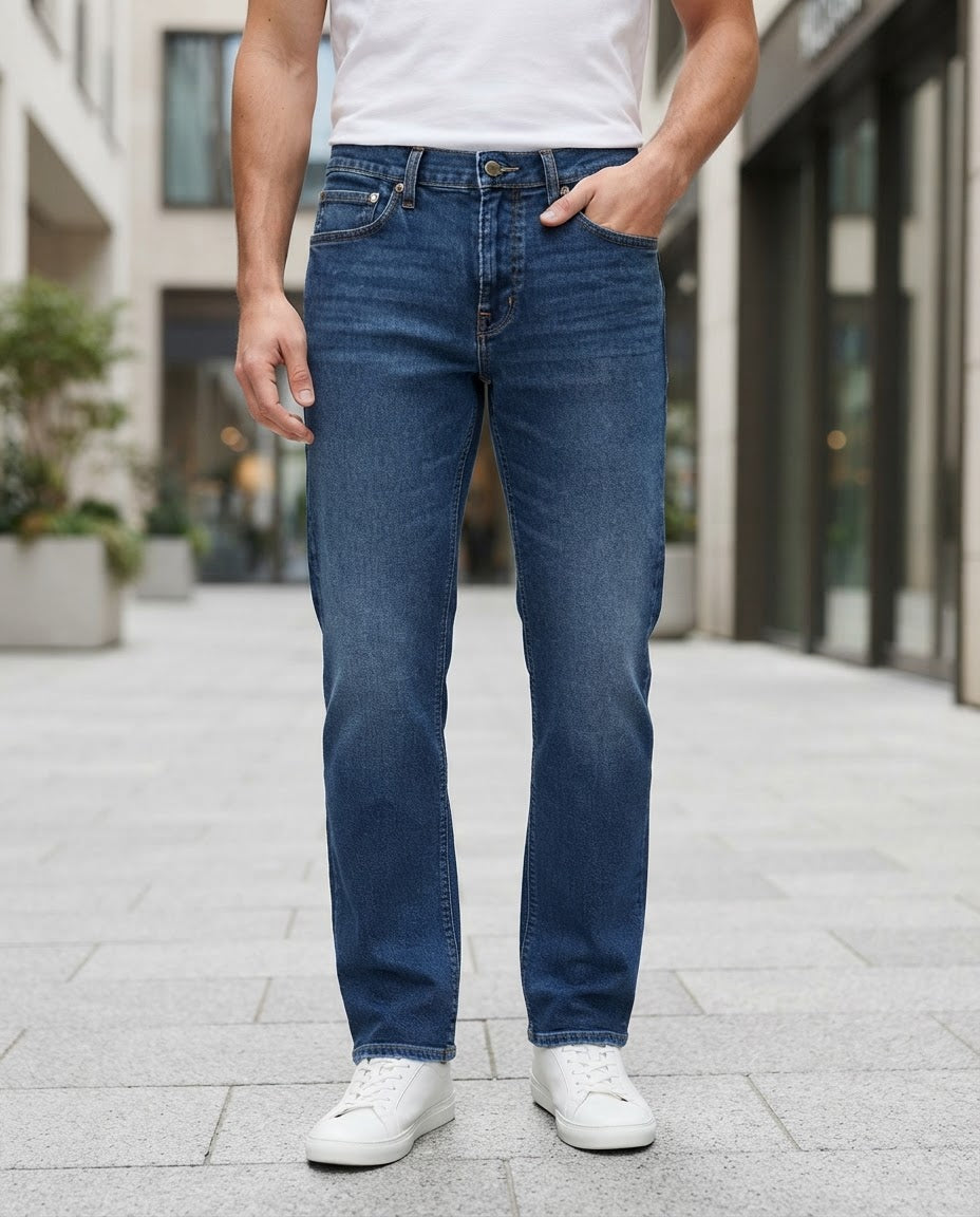 Hollister Athletic Straight Jeans