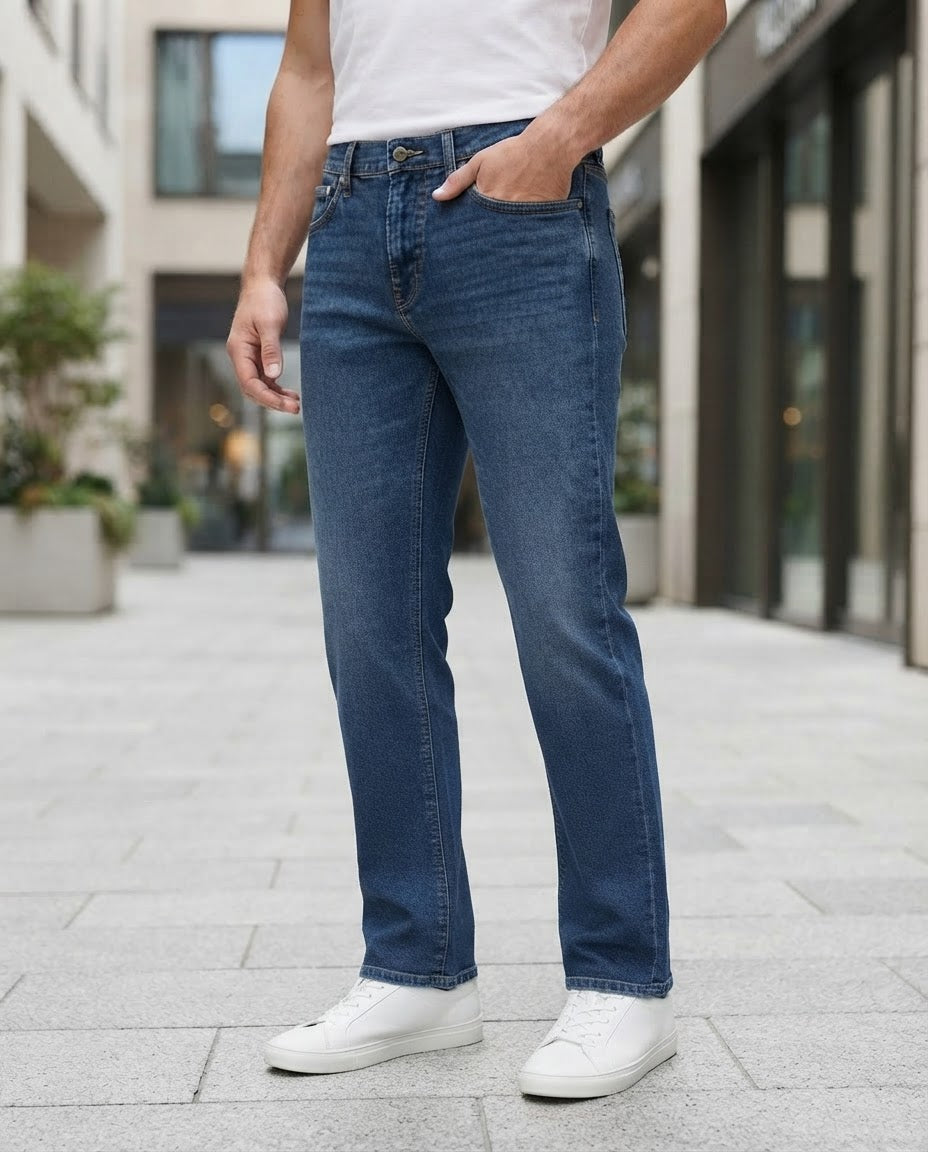 Hollister Athletic Straight Jeans